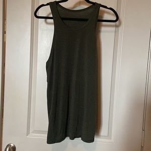 Lululemon olive green swing tank